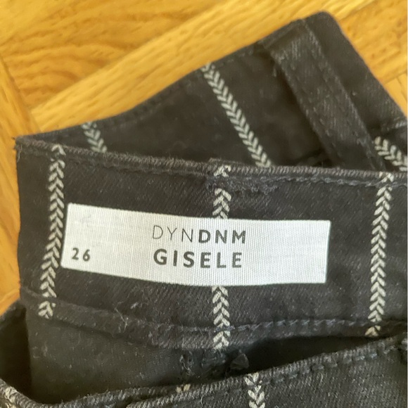 Dynamite stripe jeans, straight fit. Size 26 - Picture 2 of 4